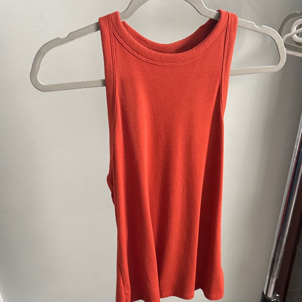 Old Navy Vibrant Rust Tank Top